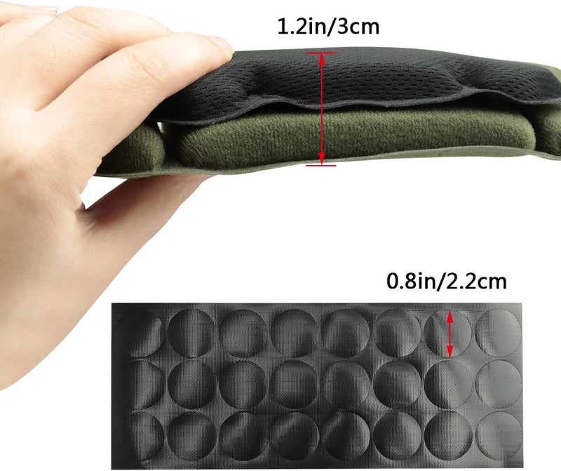 Aoutacc Tactical Airsoft Helmet Pads Internal Memory Foam Foam Protective Cushion Buffer Pad Protection Mat Accessories Liner System for Fast MT MICH IBH AF ACH Helmet - Image 4